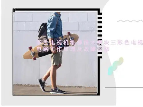彩色电视机维修技术模块三彩色电视机电路工作原理及故障检修