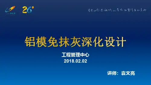 2铝模免抹灰深化设计