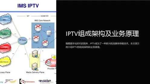IPTV组成架构及业务原理