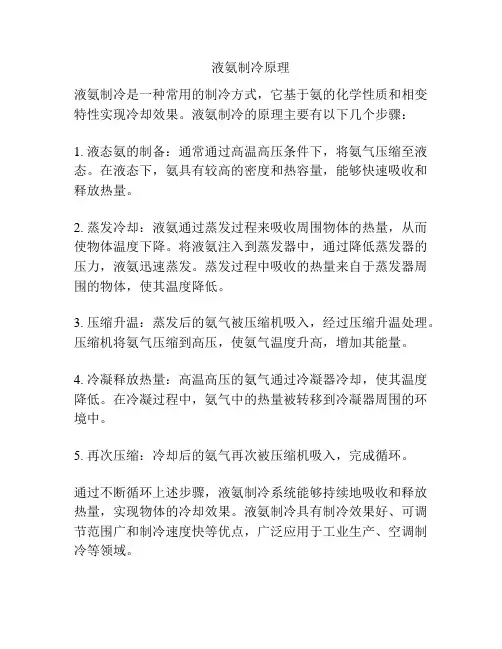 液氨制冷原理