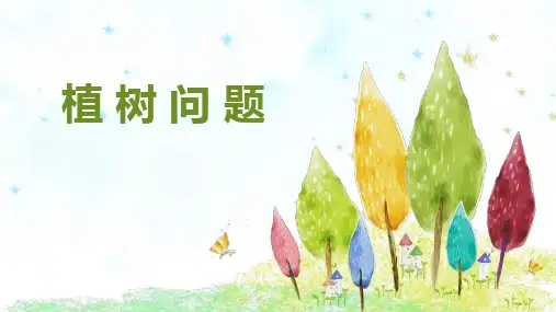 植树问题-人教版小学数学三年级