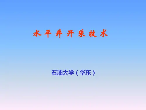 水平井开采技术