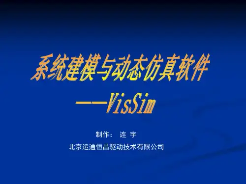 VISSIM简介