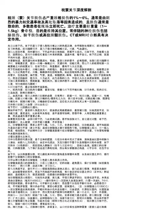 枕寰关节深度解剖