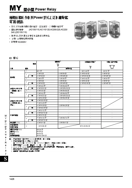 omron继电器