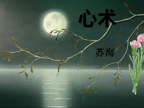 心术赏析【北宋】苏洵