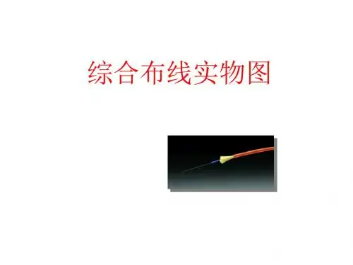 精选综合布线网络实物图资料