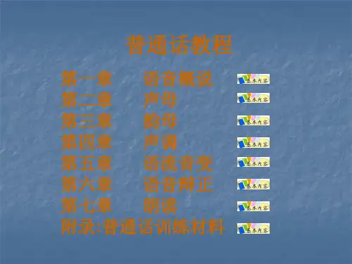 普通话练习完整ppt课件