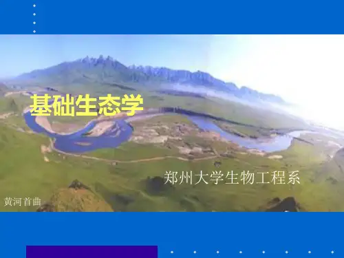 基础生态学 7种内种间关系
