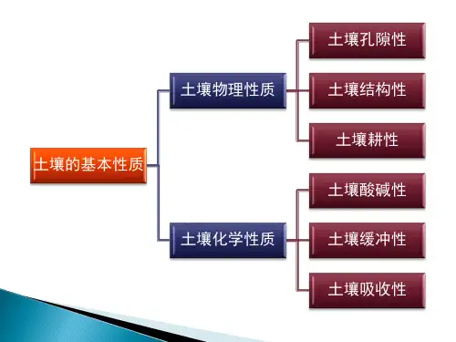 土壤的基本性质ppt课件