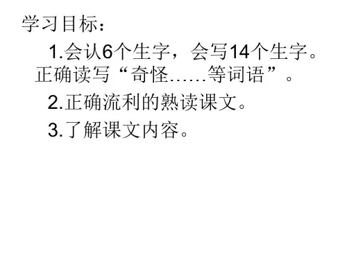 7奇怪的大石头课件(1)