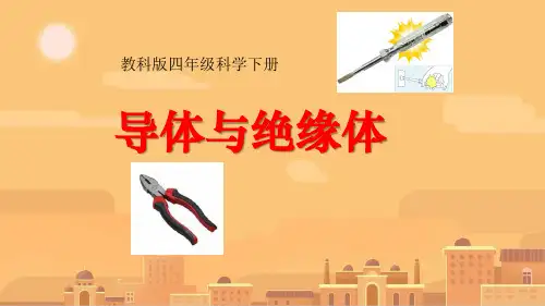 四下2、6导体与绝缘体