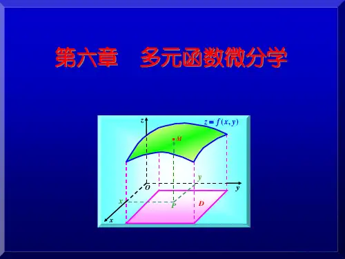《多元函数微分学》PPT课件