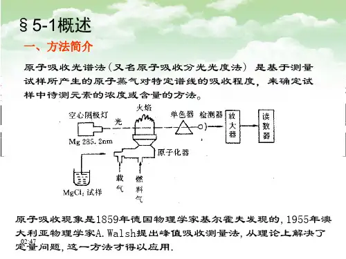 第5章原子吸收光谱法