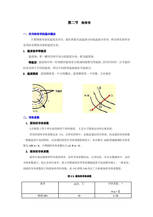 第二节  热传导