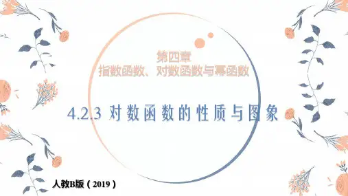 对数函数的性质与图象ppt课件