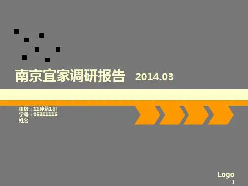宜家家居调研报告PPT课件