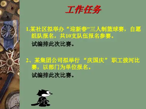 循环赛的组织与编排