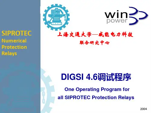 DIGSI4调试程序