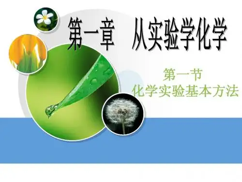 《化学实验基本方法》第一课时