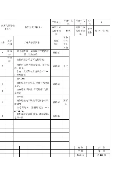 CNG撬装工艺