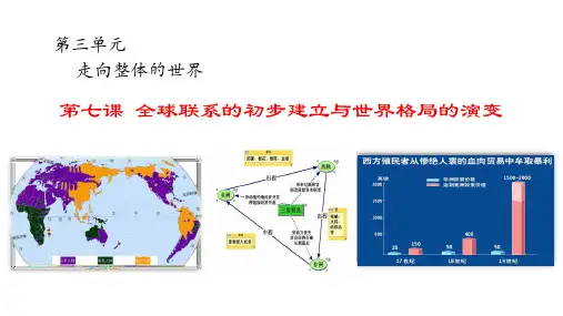 第7课+全球联系的初步建立与世界格局的演变+课件-高中历史统编版(2019)必修中外历史纲要下册+