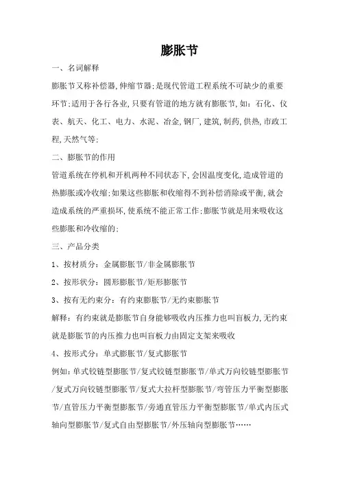 金属波纹膨胀节