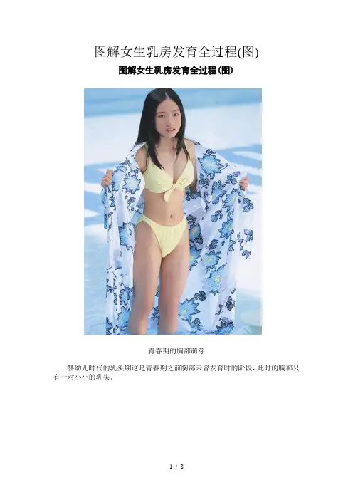 图解女生乳房发育全过程