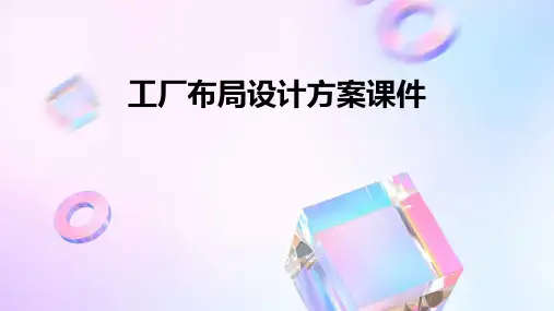 工厂布局设计方案课件