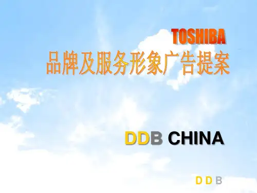 品牌及服务形象广告提案(PPT 39)
