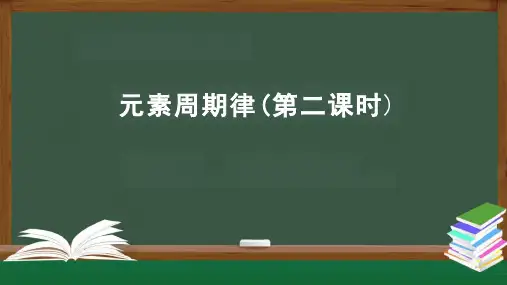 元素周期律-ppt课件