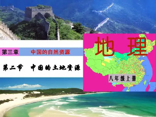 湘教版八年级地理上册 3.2 中国的土地资源 (23张PPT)精选课件