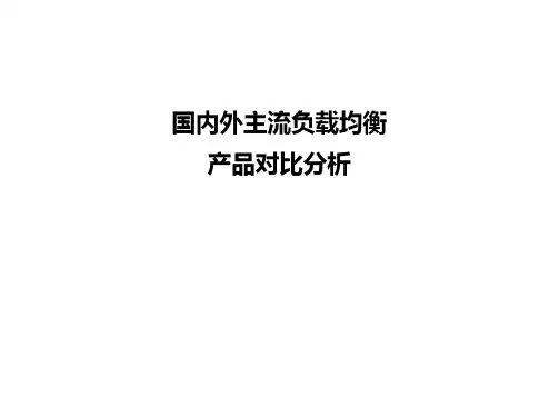 负载均衡---SANGFOR_AD与radware、F5产品对比