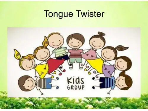 tongue twist
