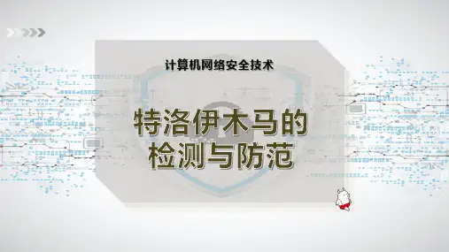 特洛伊木马的检测与防范