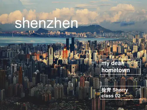 深圳介绍英文版