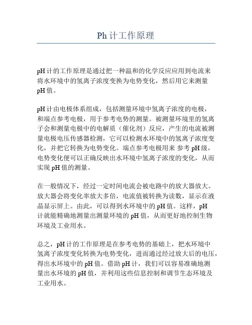 Ph计工作原理