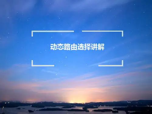 动态路由协议学习