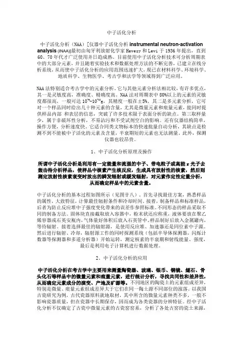 中子活化分析