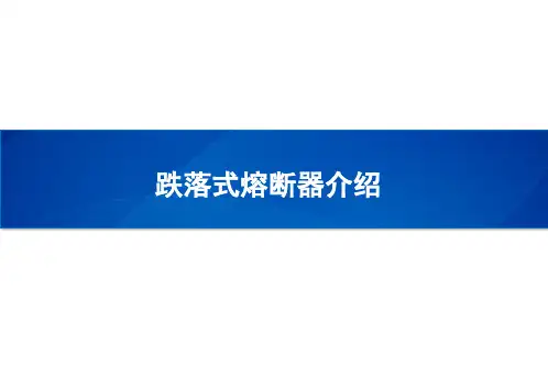 跌落式熔断器