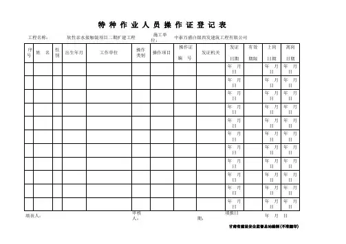 001-37-特种作业人员操作证登记表