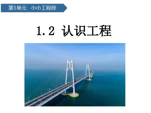 教科版科学六年级下册1.2认识工程课件