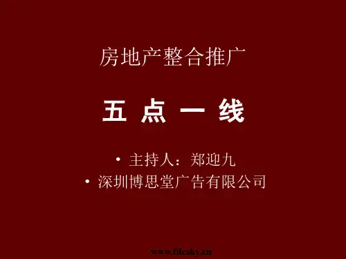 博思堂房地产整合推广五点一线