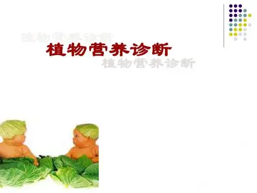 植物营养诊方法