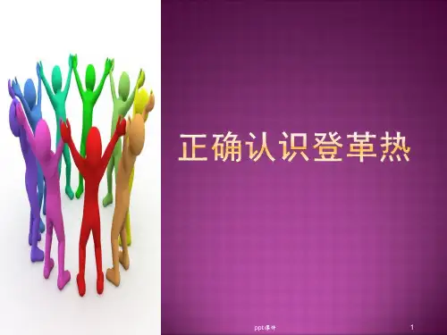 登革热护理  ppt课件