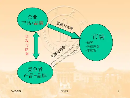 竞争者——进攻或防御对手PPT课件