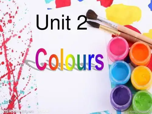 三年级英语下册课件：Unit+2《Colors》2(广州开心英语)