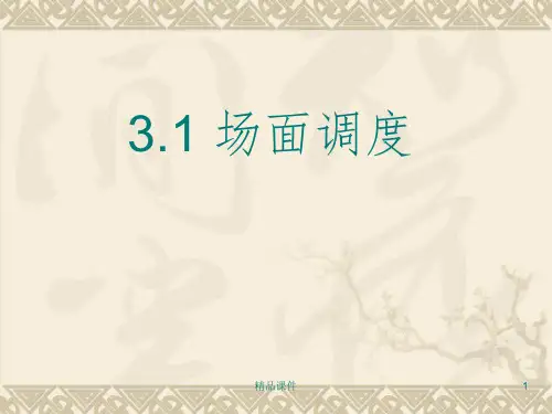 场面调度ppt课件