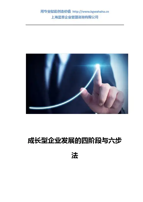 成长型企业发展的四阶段与六步法