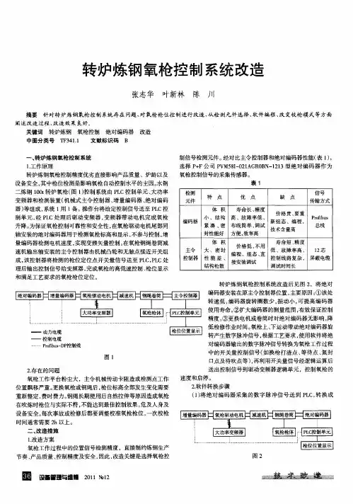 转炉炼钢氧枪控制系统改造